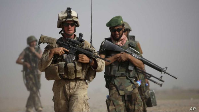 Militer AS di Afganistan Militer AS di Afganistan