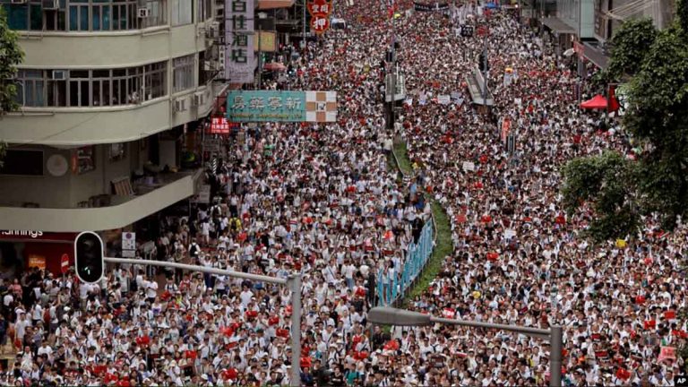 Demonstran Hong Kong