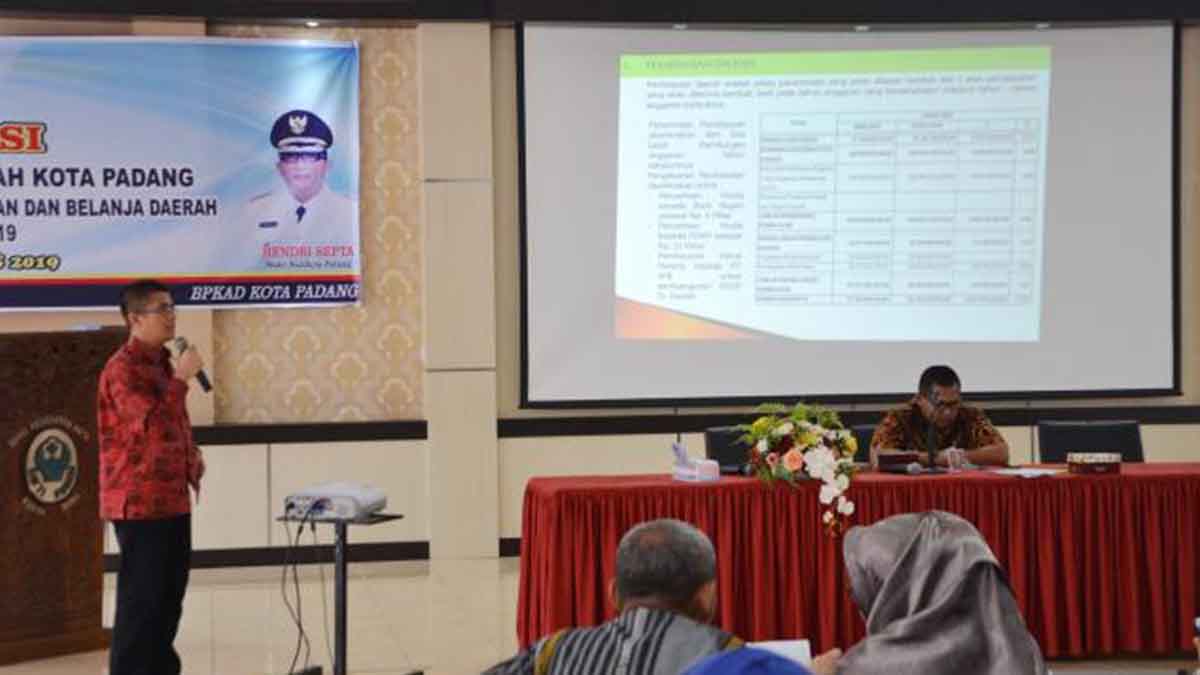 Percepat Program Prioritas, APBD Perubahan Kota Padang Naik Rp28 M