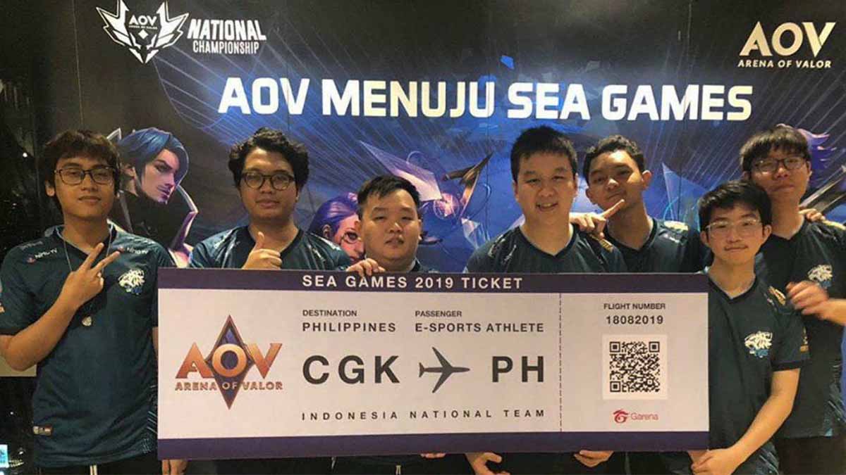EVOS Wakili Indonesia dalam SEA Games 2019 Cabor AOV