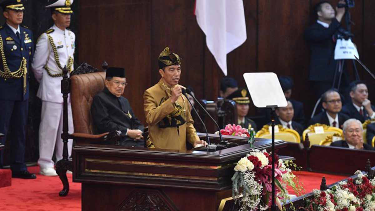 Pidato Jokowi
