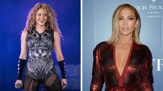 Shakira dan Jennifer Lopez Jadi Bintang Utama Konser Termegah di Dunia