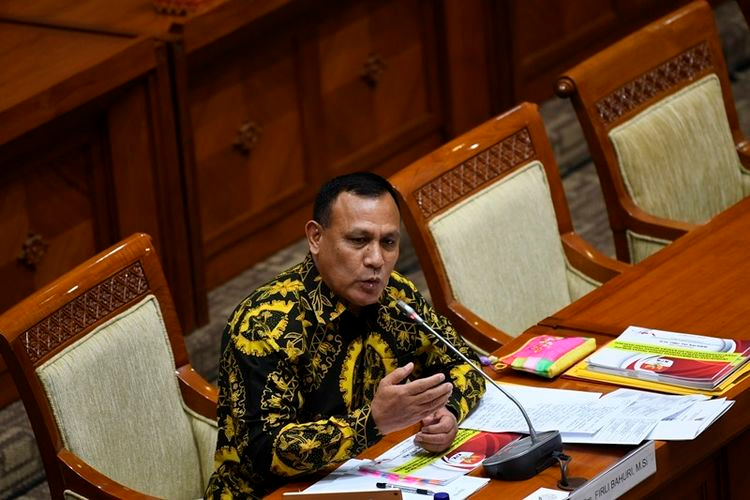 DPR Tetapkan Pimpinan KPK 2019-2023, Irjen Firli Bahuri Terpilih jadi Ketua