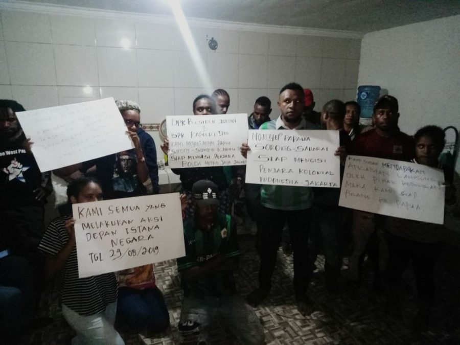 Mahasiswa Papua Ditangkap