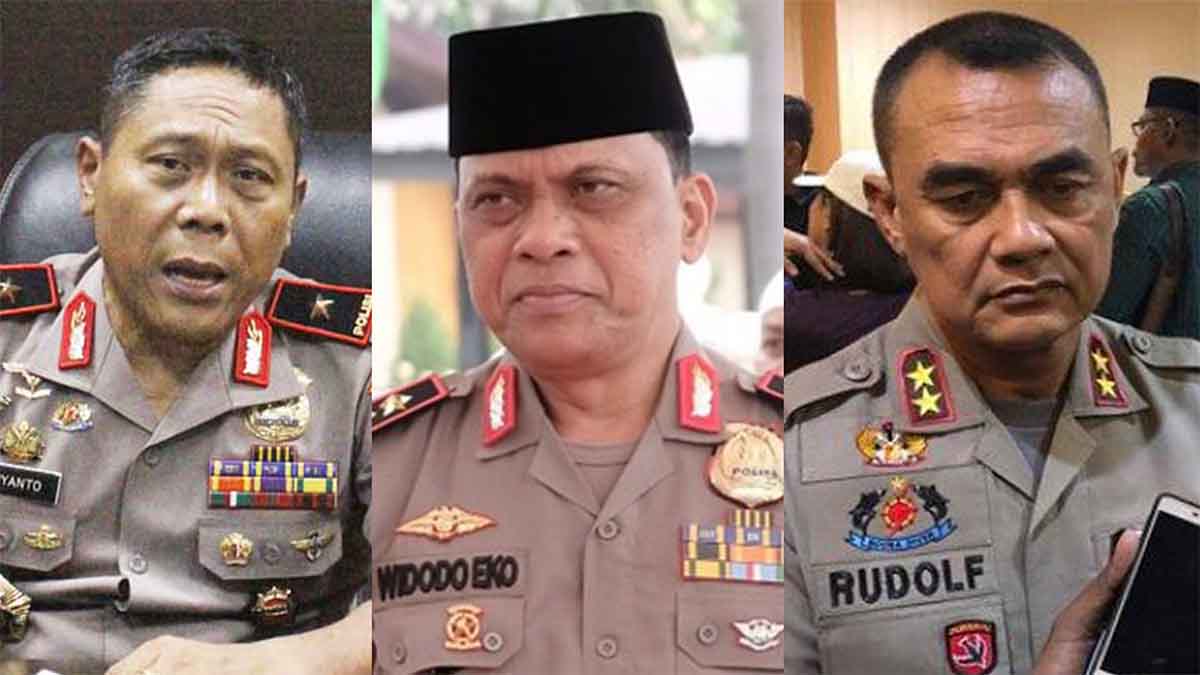 Kapolri Merotasi Sejumlah Pejabat Kapolda Riau, Papua, & Sultra