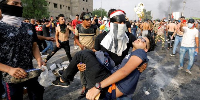 Demo Irak Tewaskan 60 Orang, Ulama Tuntut Pemerintah Mundur