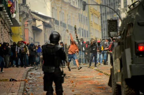 Demonstran Ekuador akan Bertemu Pemerintah Malam Ini
