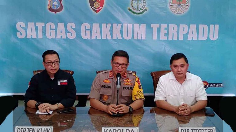 KLHK Proses Kasus Karhutla PT. GH & PT. TI, Secara Terpadu