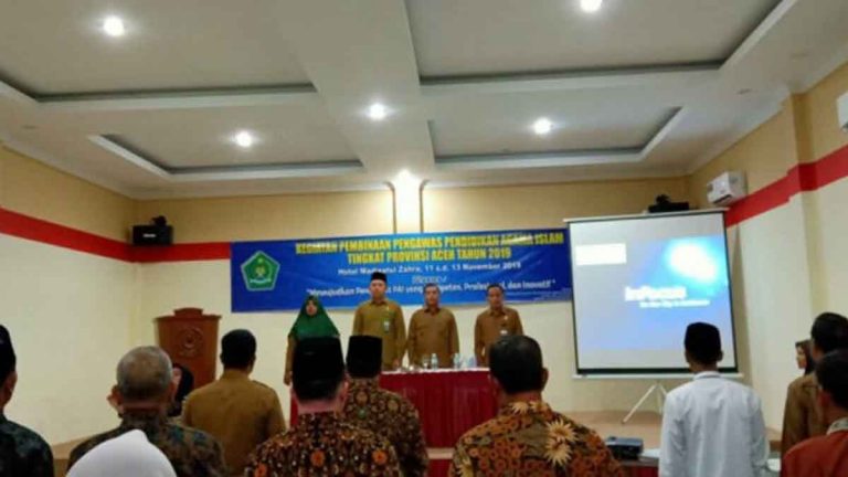 Tingkatkan Kualitas Pengawas PAI, Kemenag Aceh Gelar Pembinaan