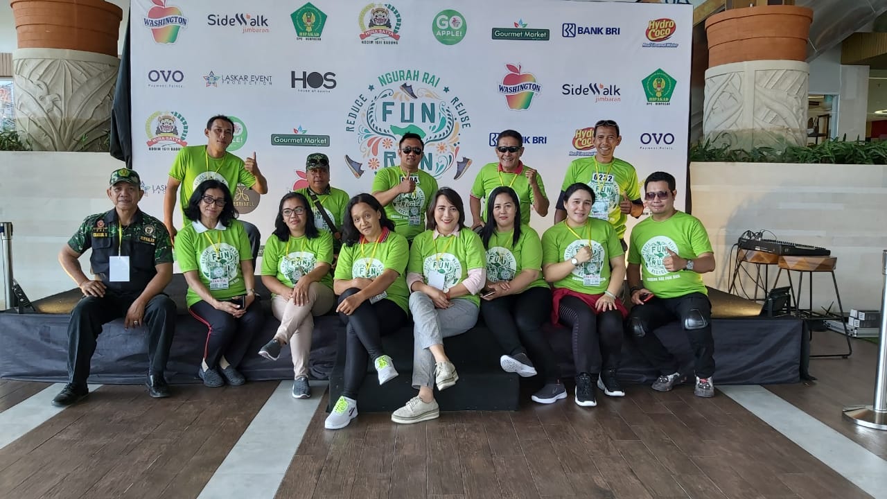 HIPAKAD dan SideWalk Jimbaran Mall Sukses Gelar Ngurah Rai Fun Run