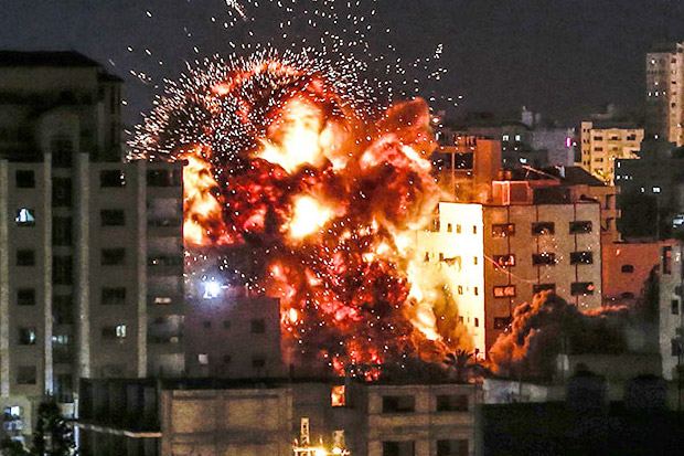 Serangan Rudal Israel ke Gaza