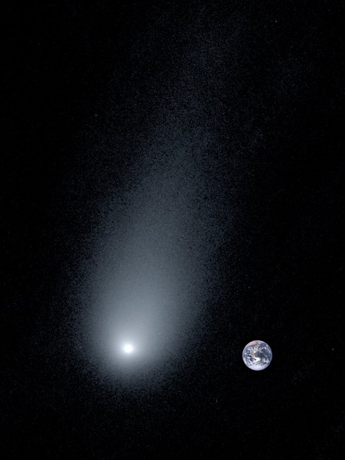 Astronom Yale Rilis Gambar Terbaru Komet 21 Borisov