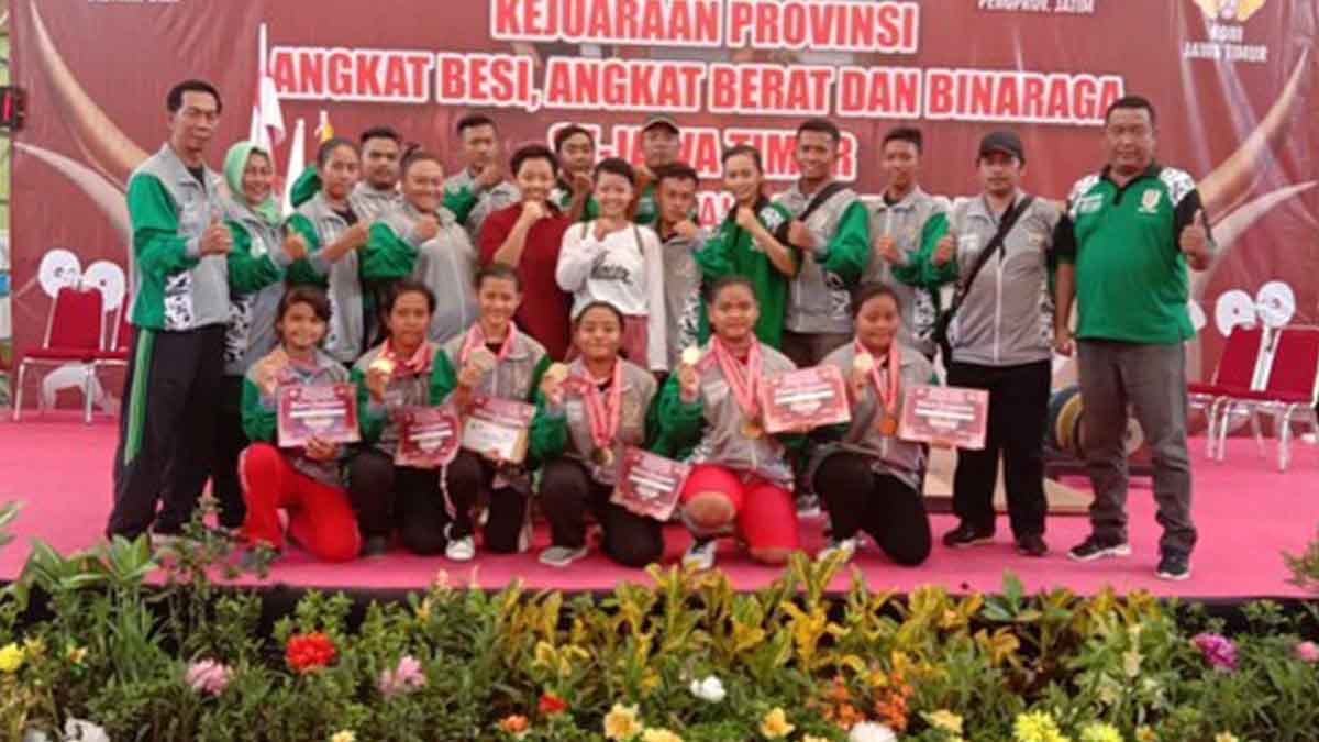 Kejurprov Jatim, Tuban Berhasil Borong Medali & Dapat Juara Umum