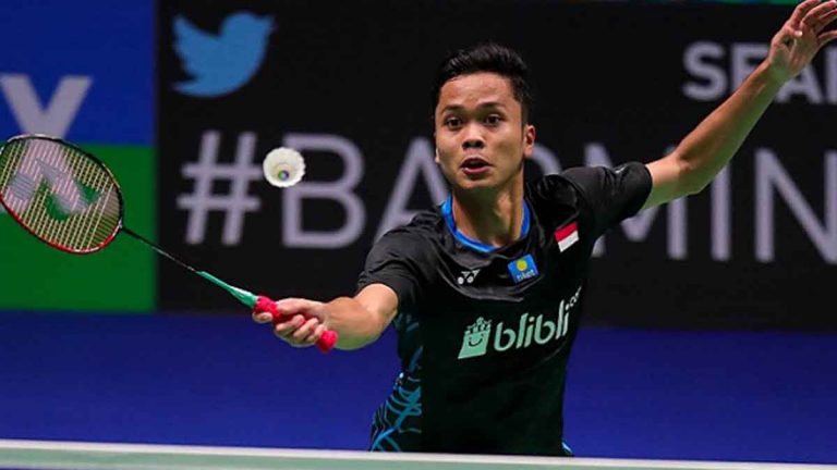 BWF 2019: Anthony Ginting, Berhasil Kalahkan Pebulutangkis Tuan Rumah