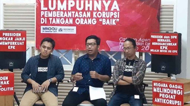 ICW Sebut 2019 Tahun Kehancuran KPK