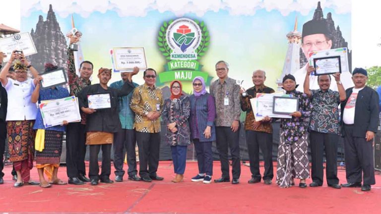 20 Desa Terima Penghargaan Tingkat Nasional