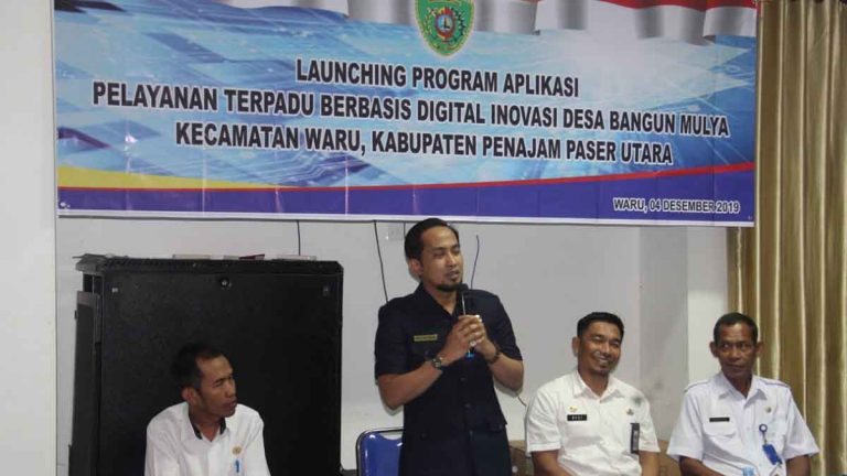 Bupati PPU Launching Inovasi Desa Berbasis Teknologi