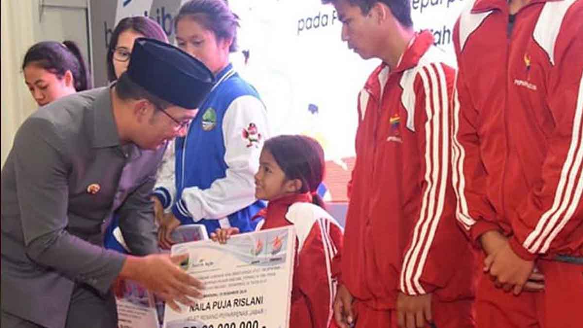 We Are Proud; Ridwan Kamil Beri Kadeudeuh Bagi Atlet Jabar