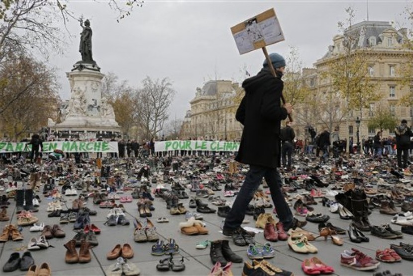'Climate March' Hanya Dikuti 15.000 Peserta, Bukan 500.000