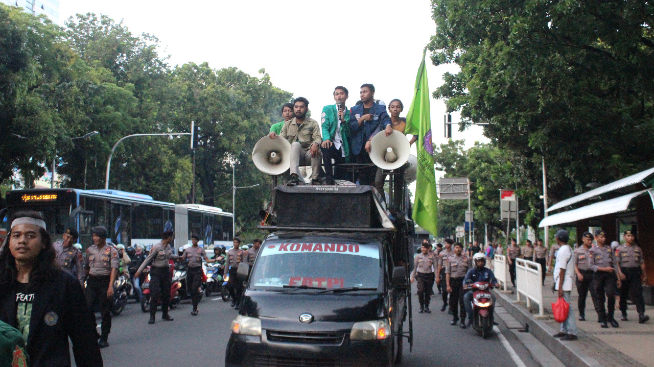 Aksi Mahasiswa Lintas Aliansi