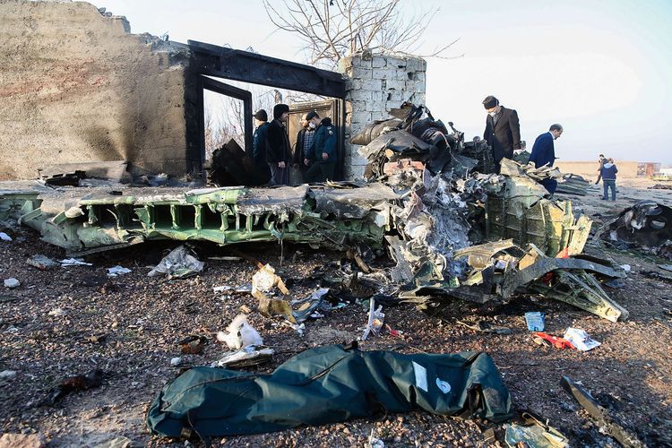 Kondisi Pesawat Penumpang Ukraina