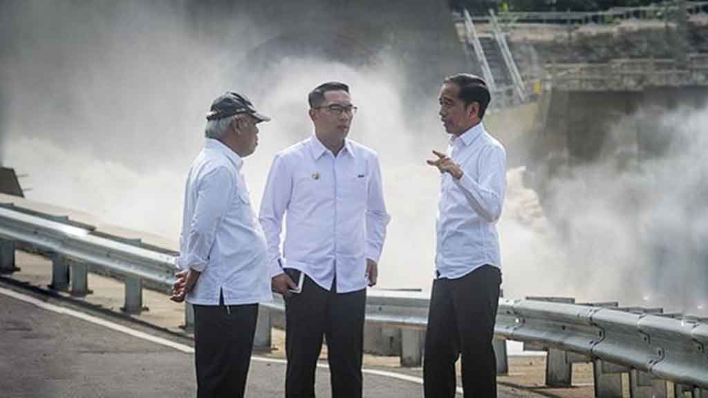 Resmikan Terowongan Nanjung, Jokowi Harap Efektif Atasi Banjir