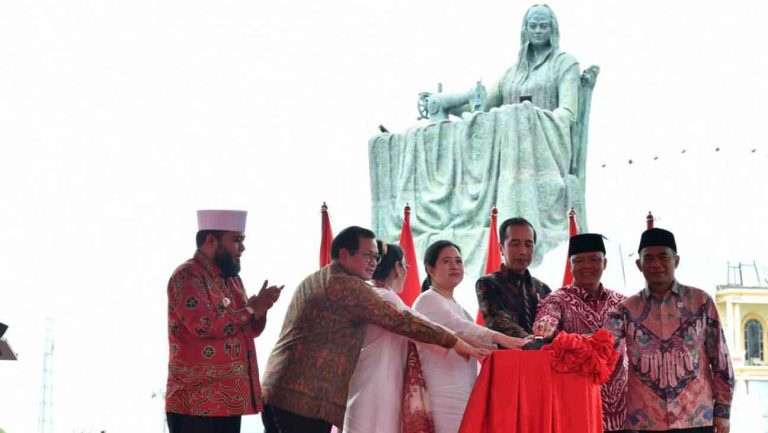 Hormati Perjuangan, Presiden Resmikan Monumen Fatmawati