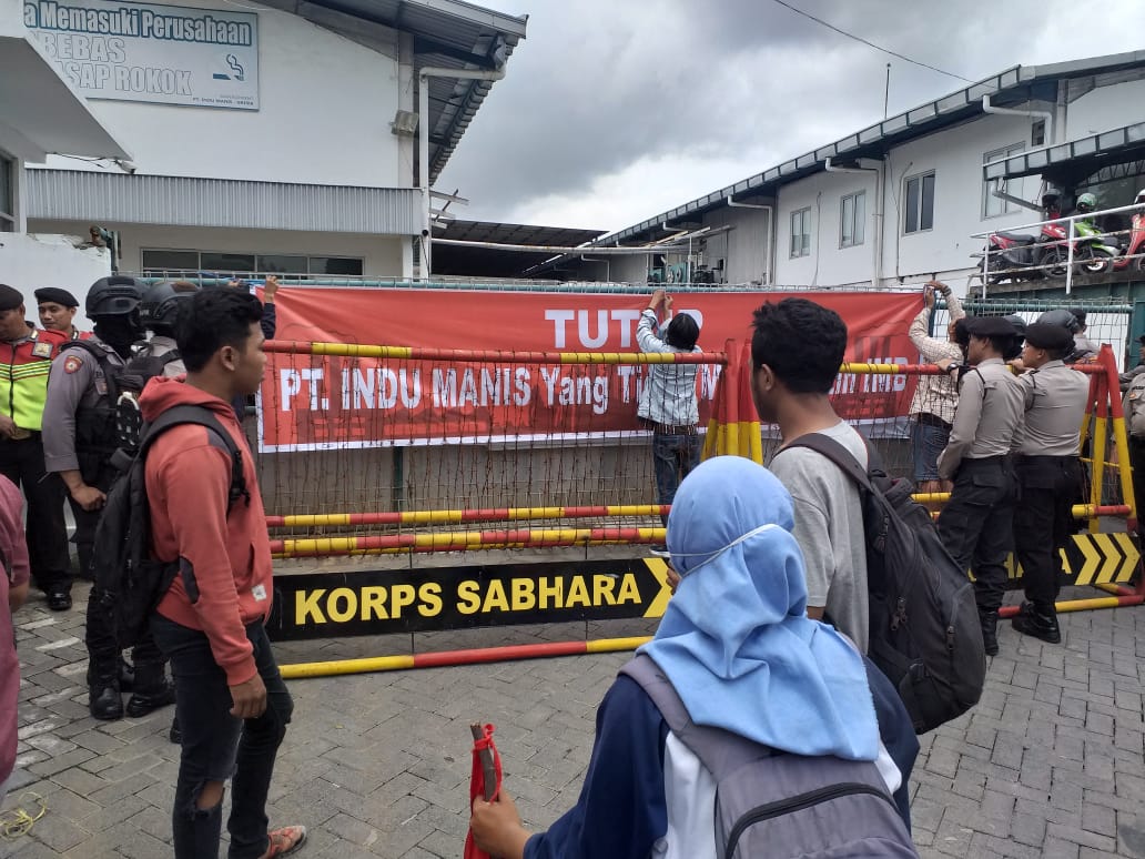 Tidak Memiliki IMB, ForKot Gelar Aksi Tutup PT Indu Manis