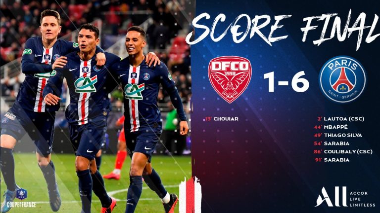 Coupe de France: Dijon Digempur Habis-habisan oleh PSG