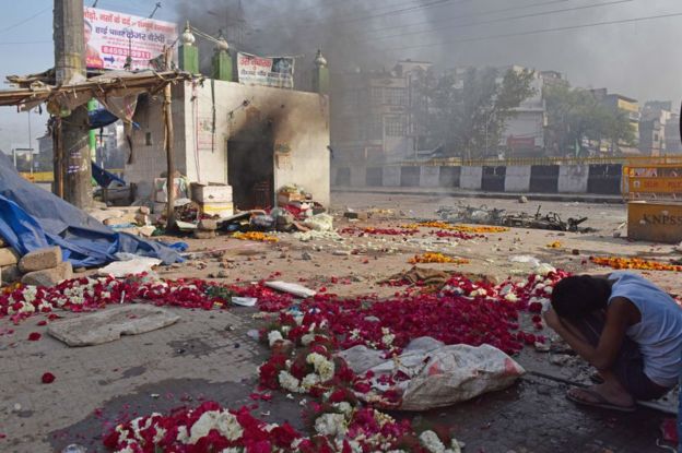 Bentrok Antar Agama di Delhi Tewaskan 24 Orang dan Penjarahan Masjid-Masjid