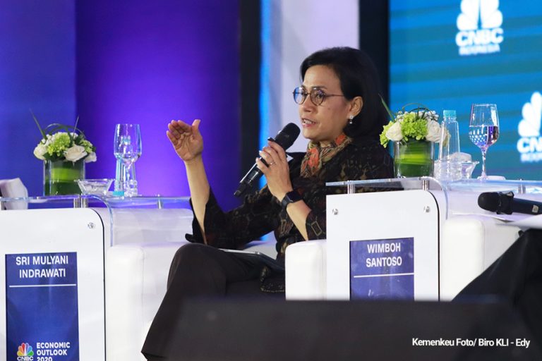 MEnteri Keuangan Sri Mulyani