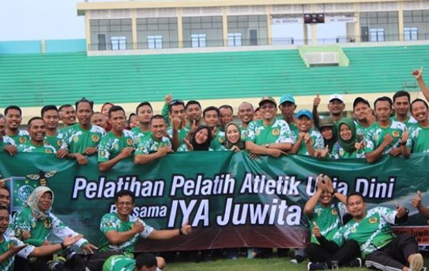 Ratna Juwita Hadiri Pelatihan Pelatih Atletik Usia Dini di Tuban
