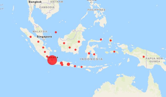 Covid-19 Indonesia : DKI Jakarta Tertinggi Dengan 463 Kasus