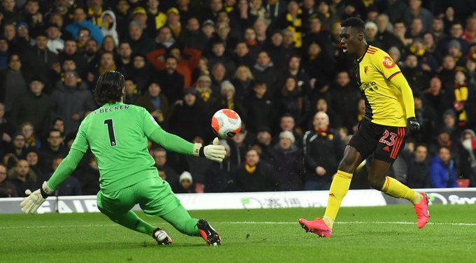 Premier League: Watford Hentikan Rekor Kemenangan Liverpool