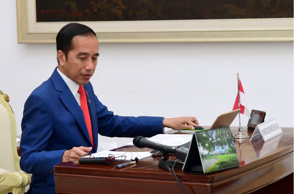 Meski Berduka, Presiden Jokowi Tetap Ikuti KTT G-20 Bahas COVID-19