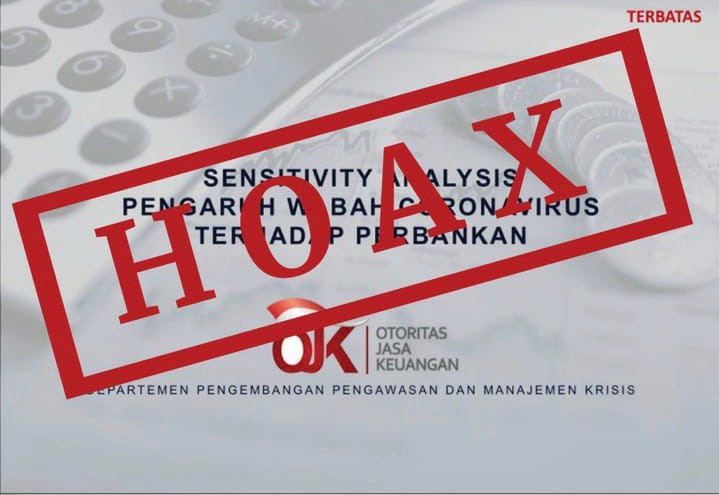 OJK Tegaskan, Analisis Kondisi Perbankan Akibat Korona "Hoax"