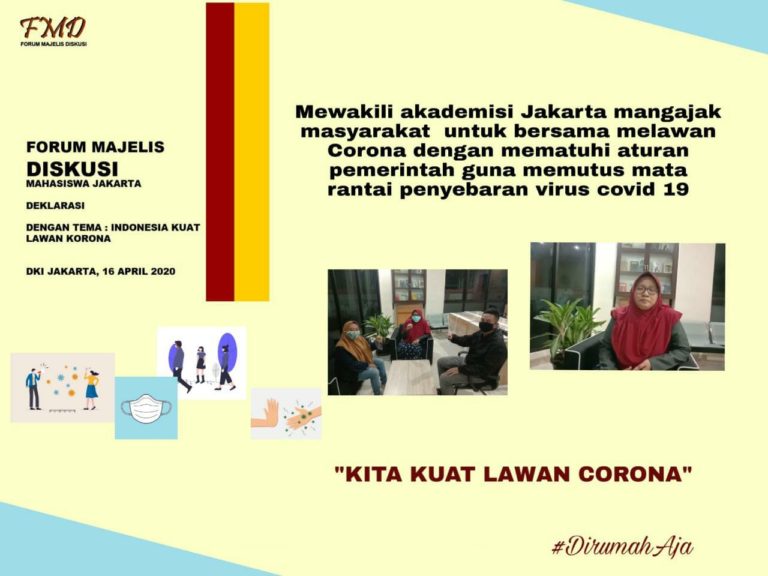 FMD-MJ: Indonesia Kuat Lawan Corona