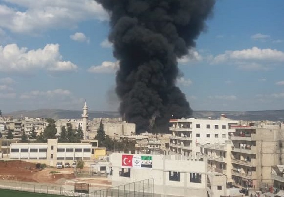 40 Warga Sipil Tewas dalam Ledakan Bom di Afrin, Suriah