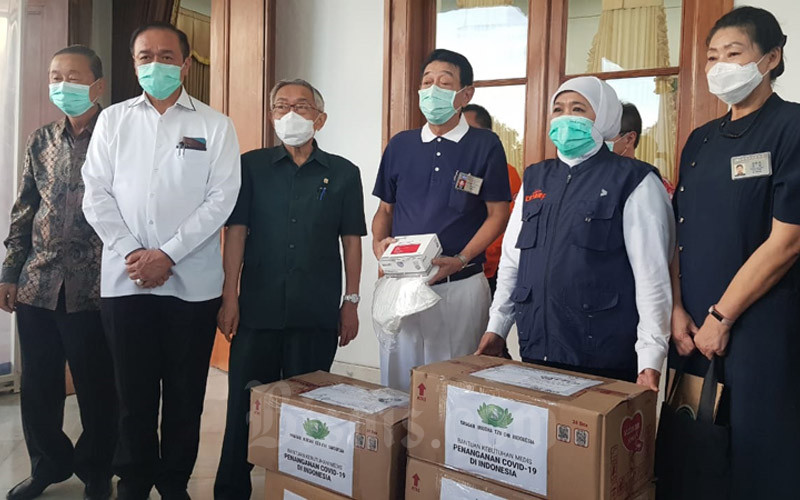 Jatim Terima Bantuan Peralatan Penanganan Covid-19 dari Yayasan Budha Tzu Chi