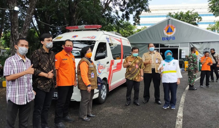 Pemprov Jatim Terima Bantuan Satu Unit Mobil Mesin PCR dari BNPB