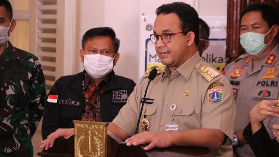 Anies Baswedan Larang Warga Masuk Wilayah Jakarta