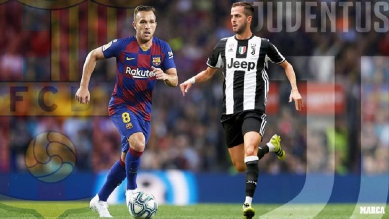 Barcelona dan Juventus Sepakat Menukar Arthur Melo dengan Pjanic