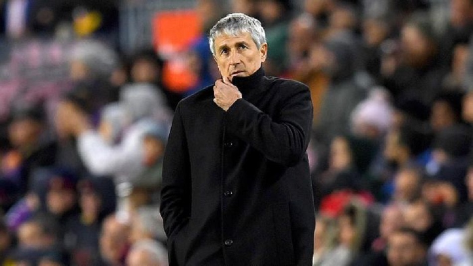 Jawaban Quique Setien Mengenai Konflik Internal Barcelona