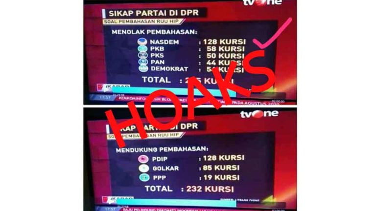 Tayangkan Data Hoaks, Kaukus Muda PPP Tuntut TV One Minta Maaf