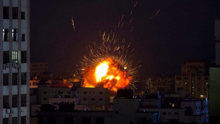 Israel Serang Markas Hamas di Jalur Gaza