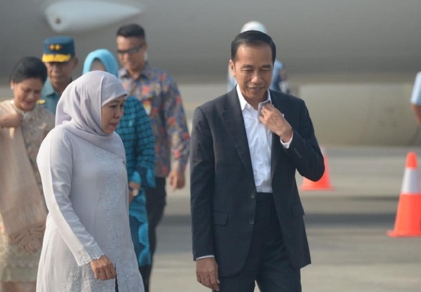 Doa Khofifah untuk Ulang Tahun Jokowi
