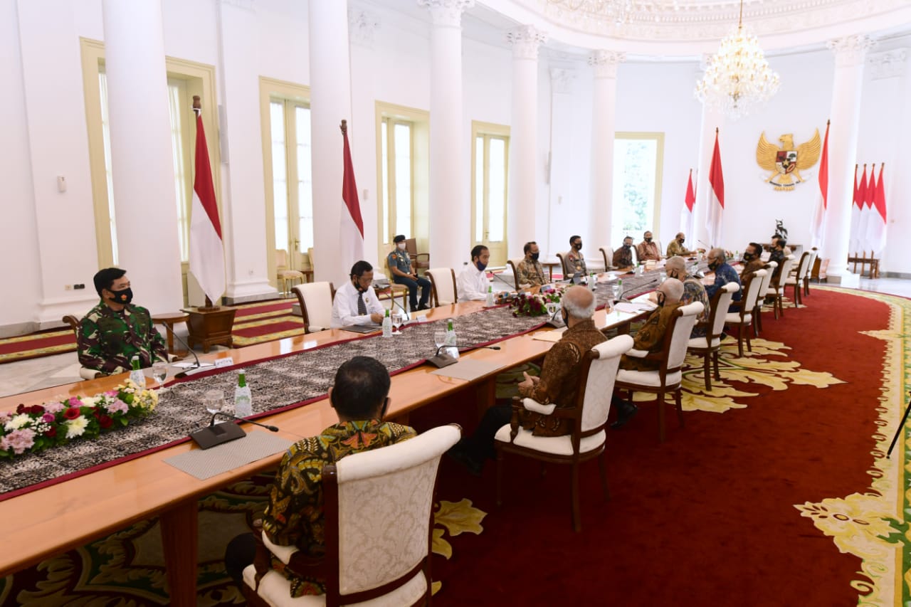 Presiden Gelar Pertemuan dengan Purnawirawan TNI Polri