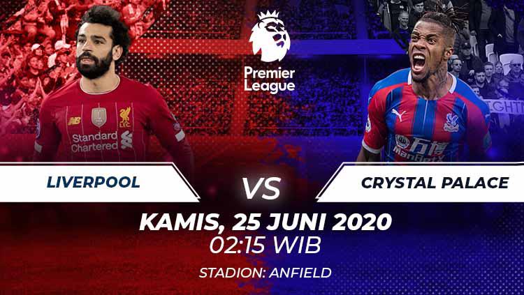 Live Streaming Liverpool vs Crystal Palace, Malam Ini