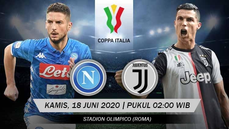 Streaming Juventus vs Napoli, Final Coppa Italia