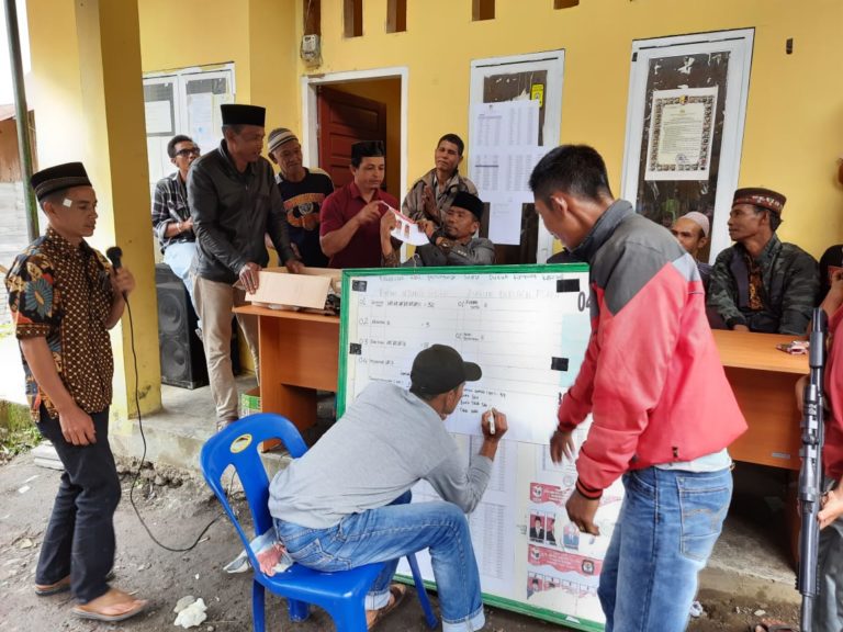 Desa Kala Segi Aceh Tengah Gelar Pemilihan Umum Kepala Dusun